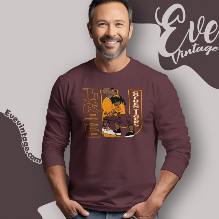 Tuskegee University Golden Tigers Shirt Long Sleeve Tee Tuskegee University Golden Tigers Shirt Long Sleeve Tee
