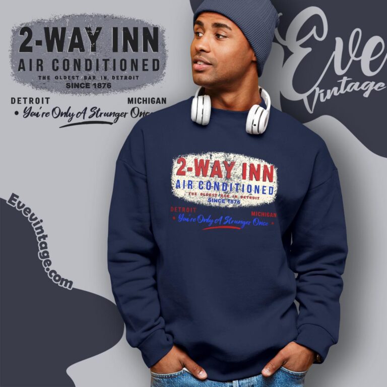 Two Way Inn Shirt Detroit Michigan Dive Bar Sweatshirt Two Way Inn Shirt Detroit Michigan Dive Bar Sweatshirt