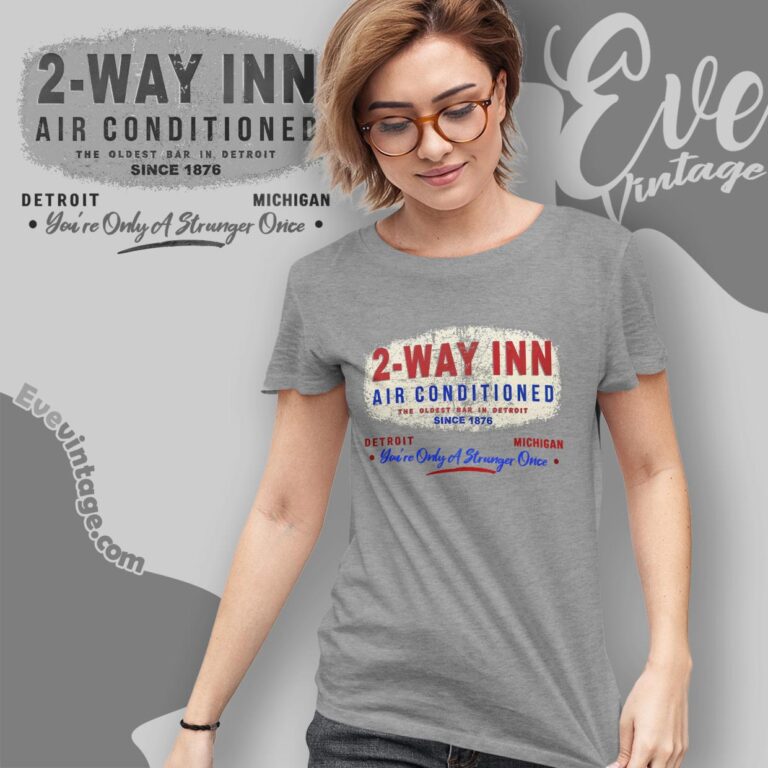 Two Way Inn Shirt Detroit Michigan Dive Bar Women T shirt Two Way Inn Shirt Detroit Michigan Dive Bar Women T shirt