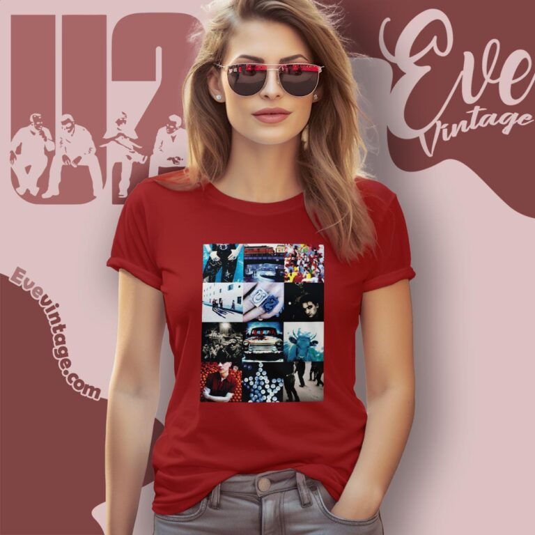 U2 Achtung Baby Album Shirt Women T shirt U2 Achtung Baby Album Shirt Women T shirt