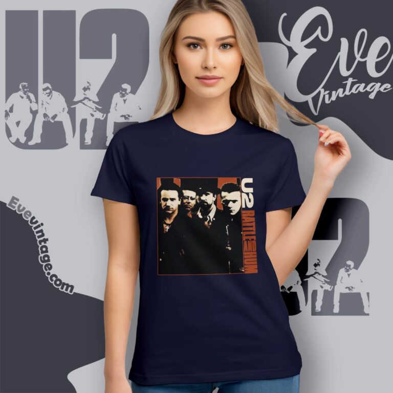 U2 Rattle And Hum Shirt Women T shirt U2 Rattle And Hum Shirt Women T shirt