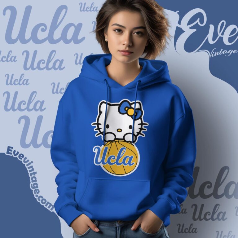 Ucla Basketball Hello Kitty Shirt Hoodie Ucla Basketball Hello Kitty Shirt Hoodie