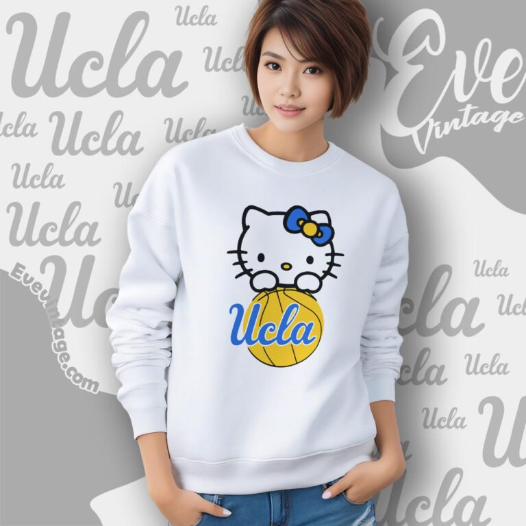 Ucla Basketball Hello Kitty Shirt Sweatshirt Ucla Basketball Hello Kitty Shirt Sweatshirt