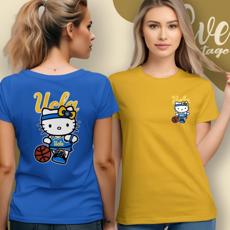 Ucla Basketball Kitty Shirt T shirt Ucla Basketball Kitty Shirt T shirt