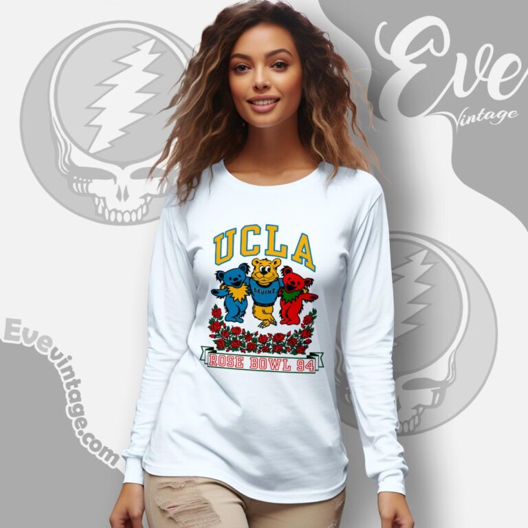 Ucla Bruins Rose Bowl 1994 Grateful Dead Dancing Bears Shirt Long Sleeve Tee Ucla Bruins Rose Bowl 1994 Grateful Dead Dancing Bears Shirt Long Sleeve Tee