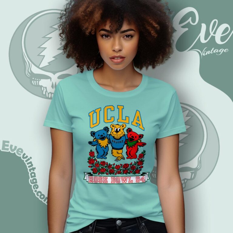 Ucla Bruins Rose Bowl 1994 Grateful Dead Dancing Bears Shirt Women T shirt Ucla Bruins Rose Bowl 1994 Grateful Dead Dancing Bears Shirt Women T shirt