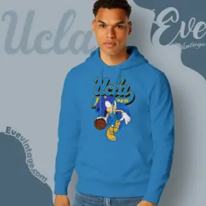 Ucla Bruins Sonic The Hedgehog Basketball Hoodie