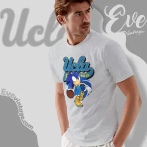 Ucla Bruins Sonic The Hedgehog Basketball T shirt