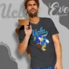 Ucla Bruins Sonic The Hedgehog Basketball V Neck TShirt