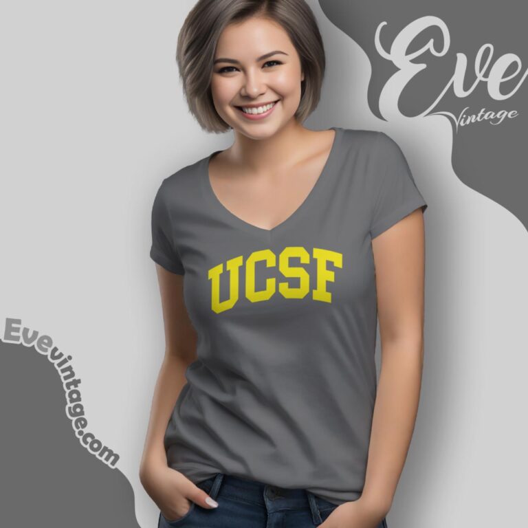 Ucsf Shirt University Of California San Francisco V Neck TShirt Ucsf Shirt University Of California San Francisco V Neck TShirt