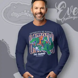 Uf Florida Gators Football Shirt The Swamp Long Sleeve Tee