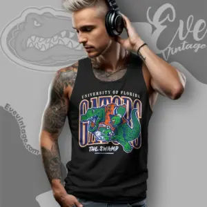 Uf Florida Gators Football Shirt The Swamp Tank Top Racerback