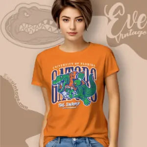 Uf Florida Gators Football Shirt The Swamp Women T shirt