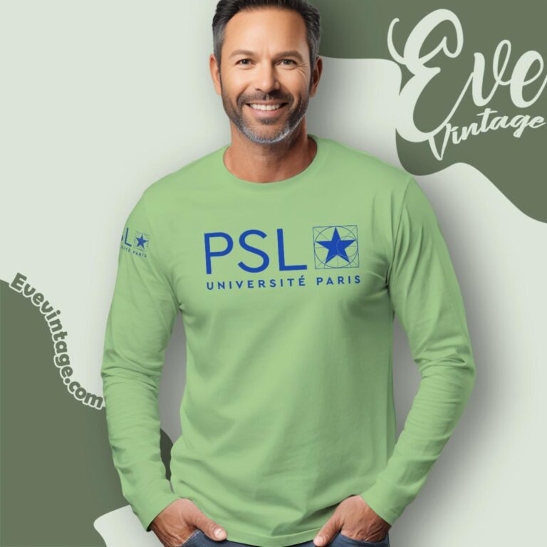 Universite Psl Shirt Paris Sciences And Lettres Long Sleeve Tee Universite Psl Shirt Paris Sciences And Lettres Long Sleeve Tee