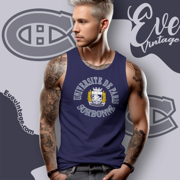 University De Paris Sorbonne Shirt Tank Top Racerback University De Paris Sorbonne Shirt Tank Top Racerback