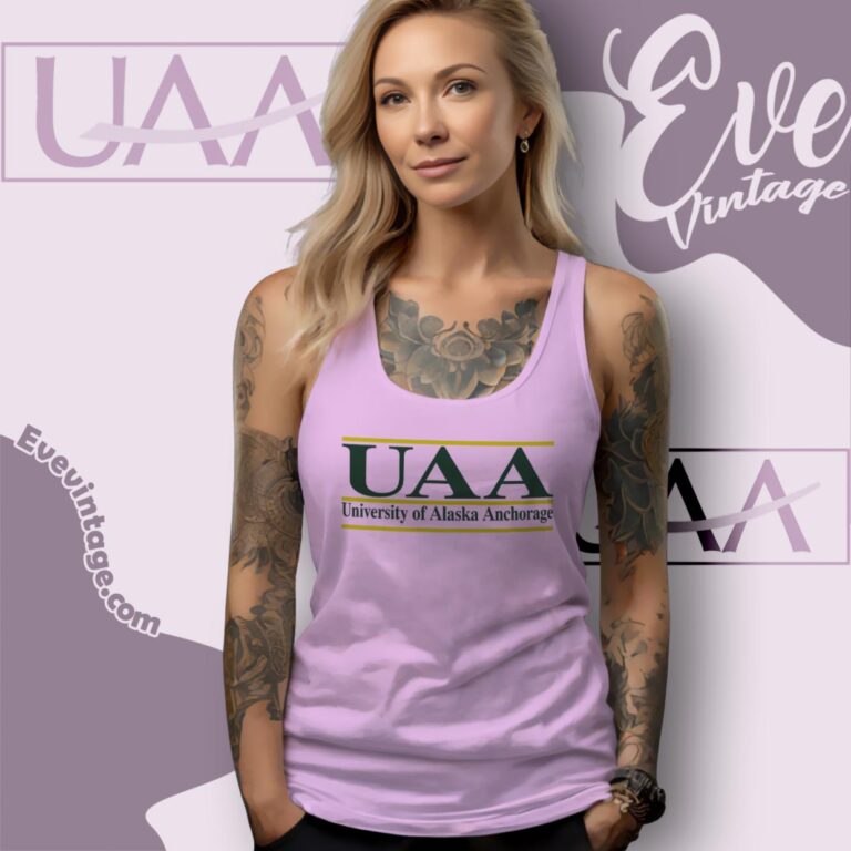 University Of Alaska Anchorage Shirt Tank Top Racerback University Of Alaska Anchorage Shirt Tank Top Racerback