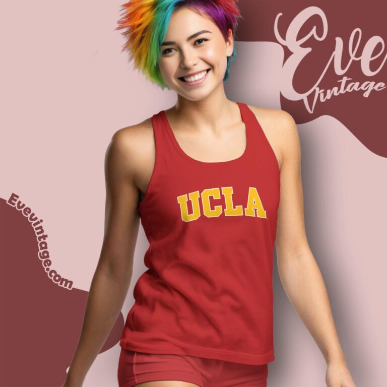 University Of California At Los Angeles Shirt Tank Top Racerback University Of California At Los Angeles Shirt Tank Top Racerback