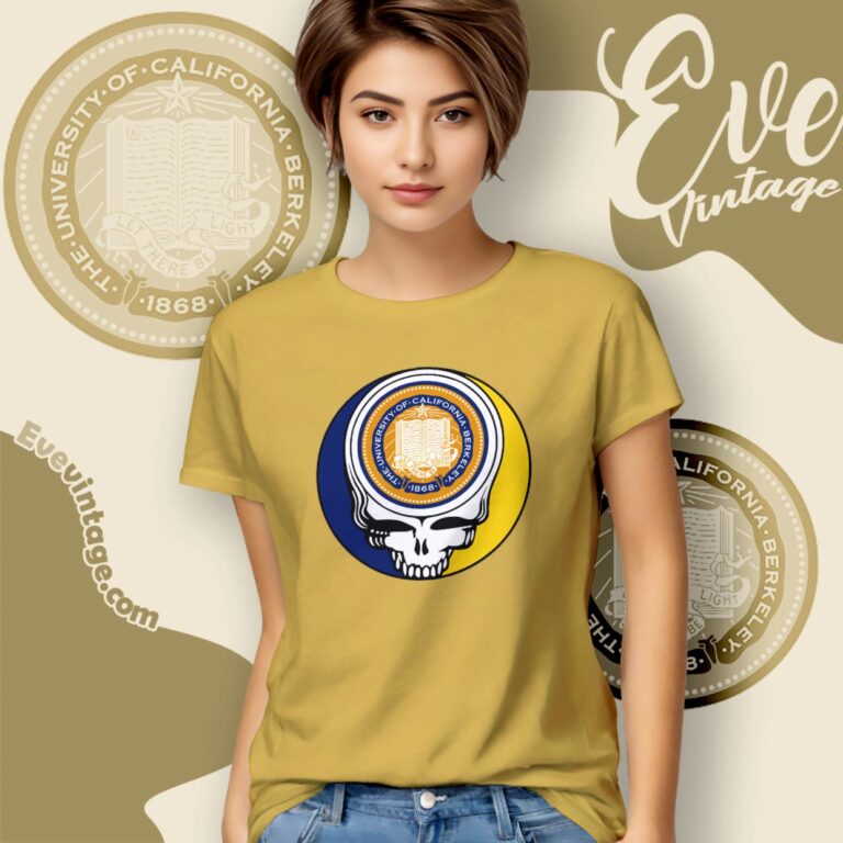 University Of California Berkeley Steal Your Face Grateful Dead Shirt Women T Shirt University Of California Berkeley Steal Your Face Grateful Dead Shirt Women T Shirt