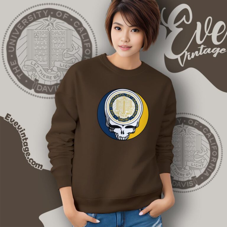 University Of California Davis Steal Your Face Grateful Dead Shirt Sweatshirt University Of California Davis Steal Your Face Grateful Dead Shirt Sweatshirt