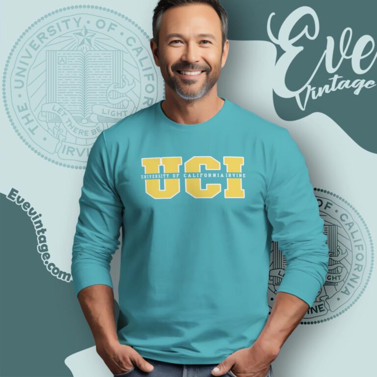 University Of California Irvine Shirt Long Sleeve Tee University Of California Irvine Shirt Long Sleeve Tee