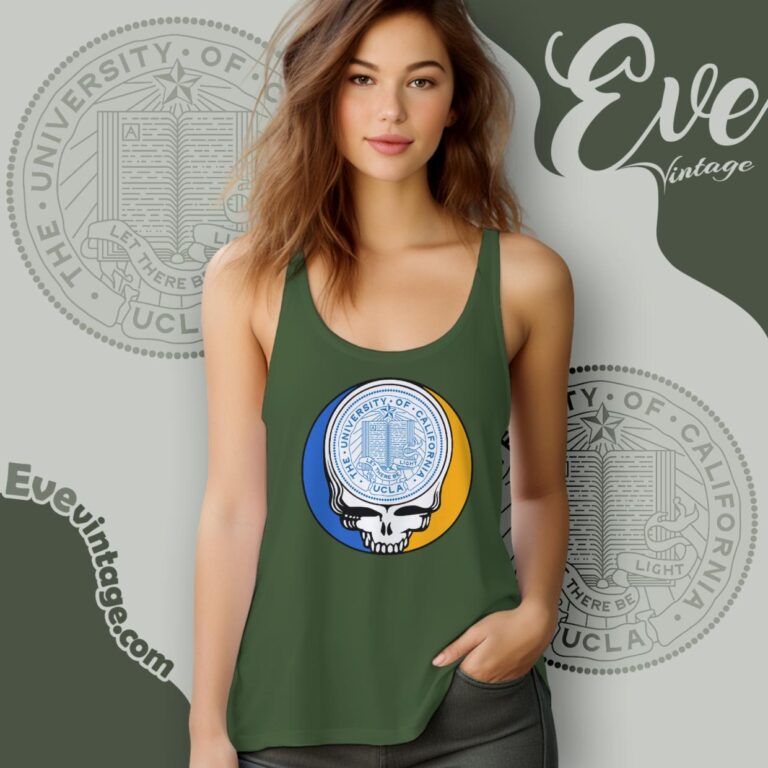 University Of California Los Angeles Steal Your Face Grateful Dead Shirt Tank Top Racerback University Of California Los Angeles Steal Your Face Grateful Dead Shirt Tank Top Racerback