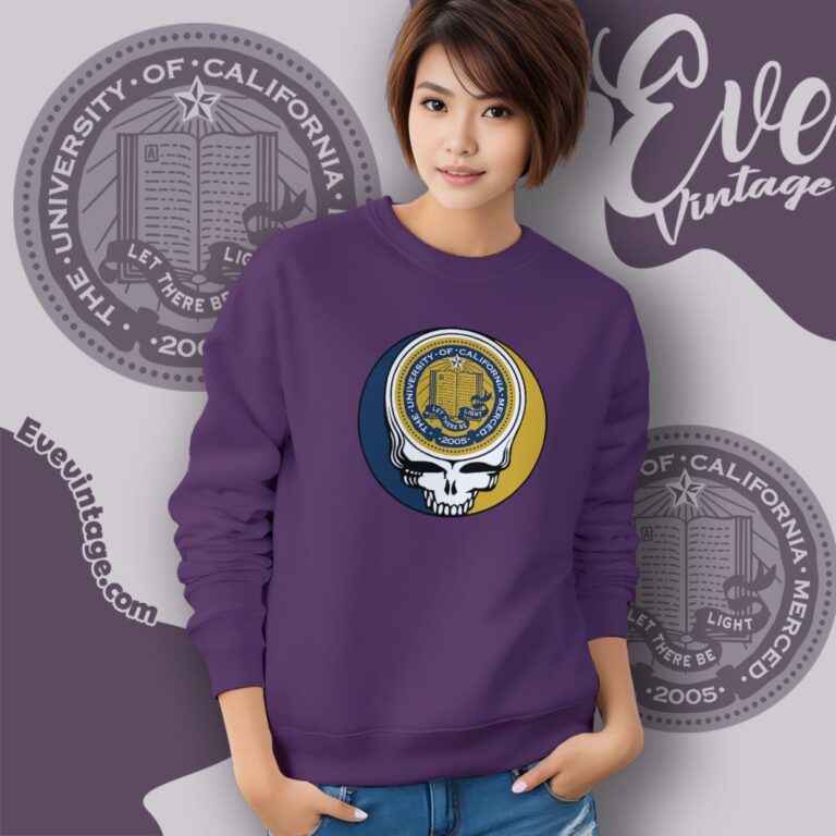 University Of California Merced Steal Your Face Grateful Dead Shirt Sweatshirt University Of California Merced Steal Your Face Grateful Dead Shirt Sweatshirt