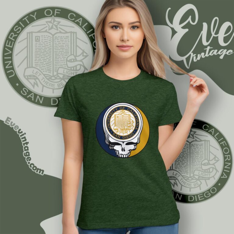 University Of California San Diego Steal Your Face Grateful Dead Shirt Women T Shirt University Of California San Diego Steal Your Face Grateful Dead Shirt Women T Shirt