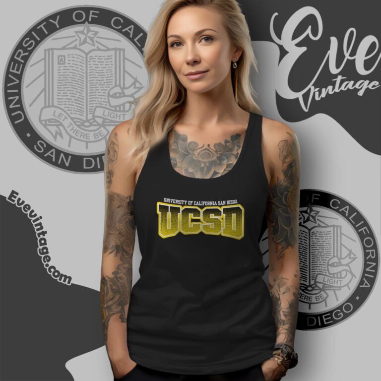 University Of California San Diego Ucsd Shirt Tank Top Racerback University Of California San Diego Ucsd Shirt Tank Top Racerback