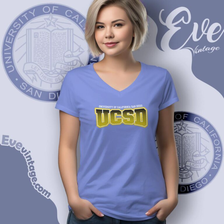 University Of California San Diego Ucsd Shirt V Neck TShirt University Of California San Diego Ucsd Shirt V Neck TShirt