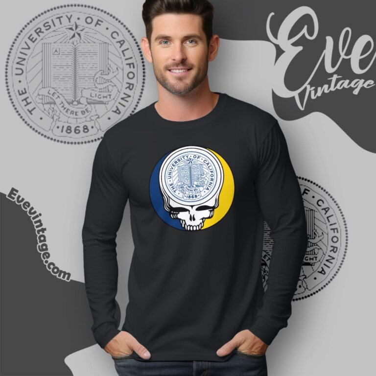 University Of California Santa Cruz Steal Your Face Grateful Dead Shirt Long Sleeve Tee University Of California Santa Cruz Steal Your Face Grateful Dead Shirt Long Sleeve Tee
