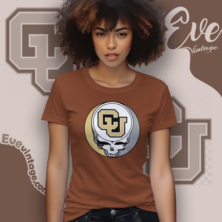 University Of Colorado Boulder Steal Your Face Grateful Dead Shirt Women T Shirt University Of Colorado Boulder Steal Your Face Grateful Dead Shirt Women T Shirt