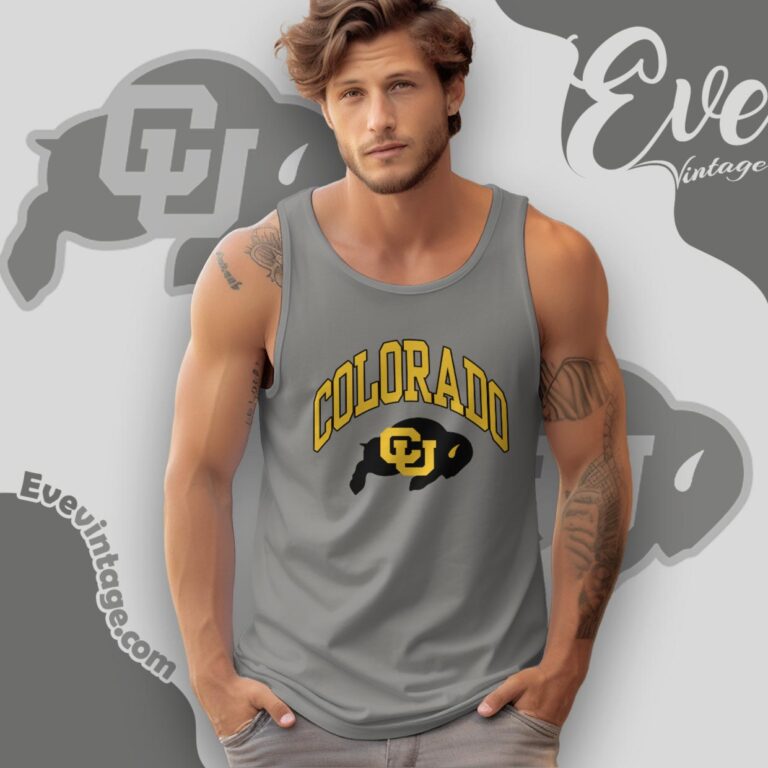 University Of Colorado Buffaloes Shirt Tank Top Racerback University Of Colorado Buffaloes Shirt Tank Top Racerback