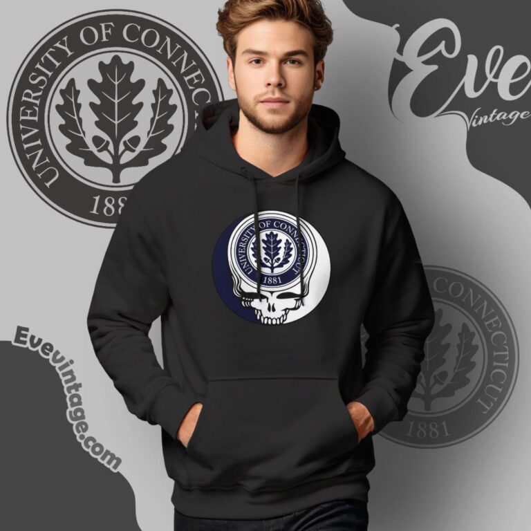 University Of Connecticut Steal Your Face Grateful Dead Shirt Hoodie University Of Connecticut Steal Your Face Grateful Dead Shirt Hoodie
