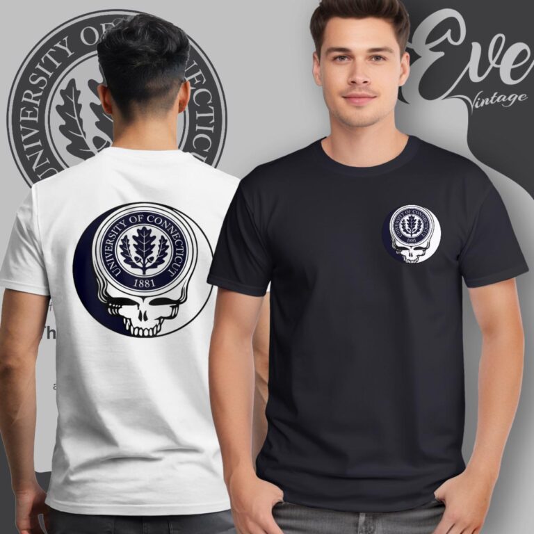 University Of Connecticut Steal Your Face Grateful Dead Shirt T Shirt University Of Connecticut Steal Your Face Grateful Dead Shirt T Shirt