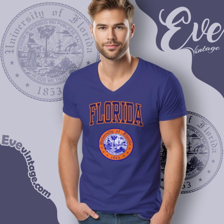 University Of Florida Shirt V Neck TShirt University Of Florida Shirt V Neck TShirt