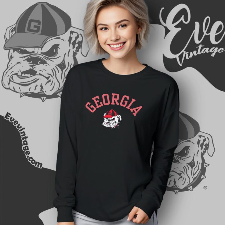 University Of Georgia Bulldogs Shirt Long Sleeve Tee University Of Georgia Bulldogs Shirt Long Sleeve Tee