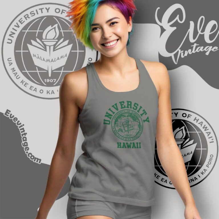 University Of Hawaii Shirt Tank Top Racerback University Of Hawaii Shirt Tank Top Racerback