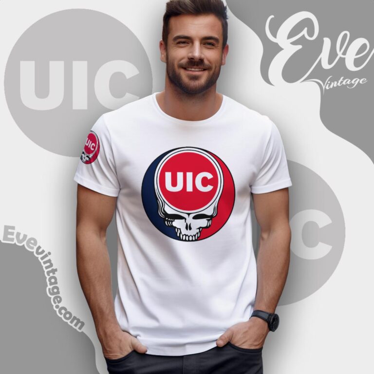 University Of Illinois Chicago Steal Your Face Grateful Dead Shirt T Shirt University Of Illinois Chicago Steal Your Face Grateful Dead Shirt T Shirt