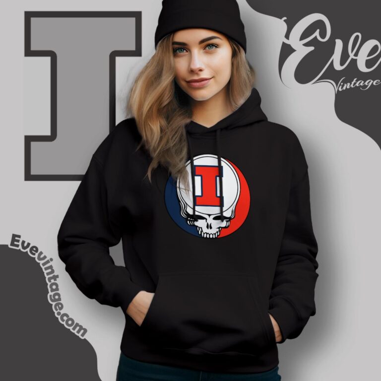 University Of Illinois Urbana Champaign Steal Your Face Grateful Dead Shirt Hoodie University Of Illinois Urbana Champaign Steal Your Face Grateful Dead Shirt Hoodie