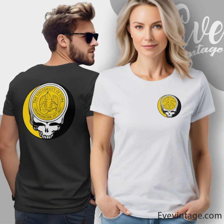 University Of Iowa Steal Your Face Grateful Dead Shirt Women T Shirt University Of Iowa Steal Your Face Grateful Dead Shirt Women T Shirt