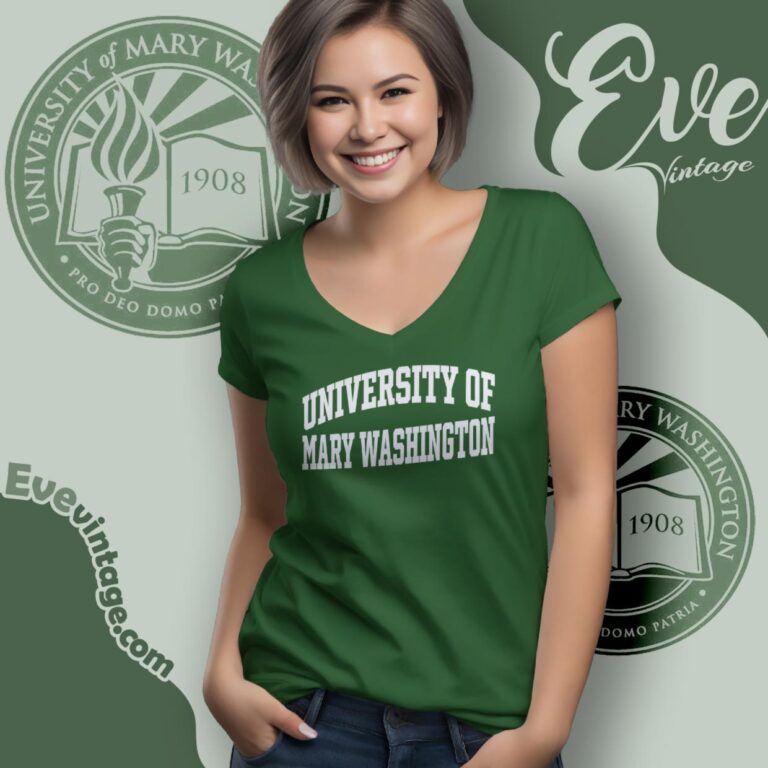University Of Mary Washington Shirt V Neck TShirt University Of Mary Washington Shirt V Neck TShirt