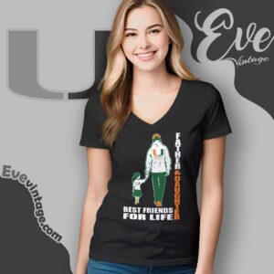 University Of Miami Father And Daughter Shirt V Neck TShirt