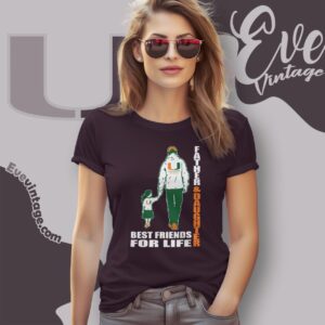 University Of Miami Father And Daughter Shirt Women T shirt