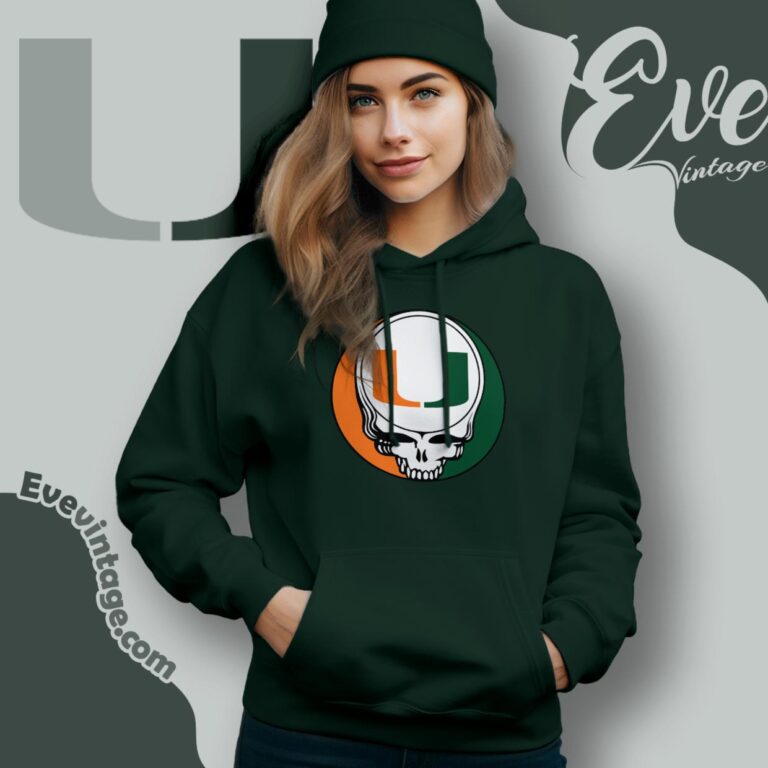University Of Miami Steal Your Face Grateful Dead Shirt Hoodie University Of Miami Steal Your Face Grateful Dead Shirt Hoodie