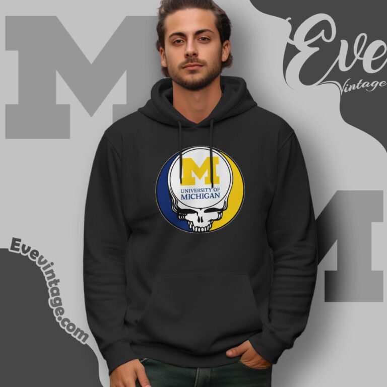 University Of Michigan Ann Arbor Steal Your Face Grateful Dead Shirt Hoodie University Of Michigan Ann Arbor Steal Your Face Grateful Dead Shirt Hoodie