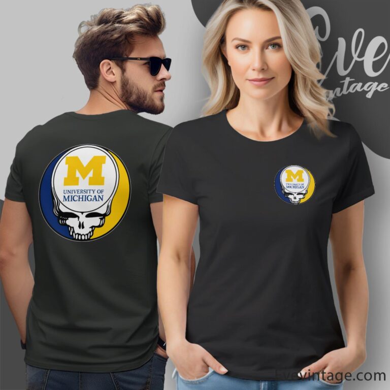 University Of Michigan Ann Arbor Steal Your Face Grateful Dead Shirt Women T Shirt University Of Michigan Ann Arbor Steal Your Face Grateful Dead Shirt Women T Shirt