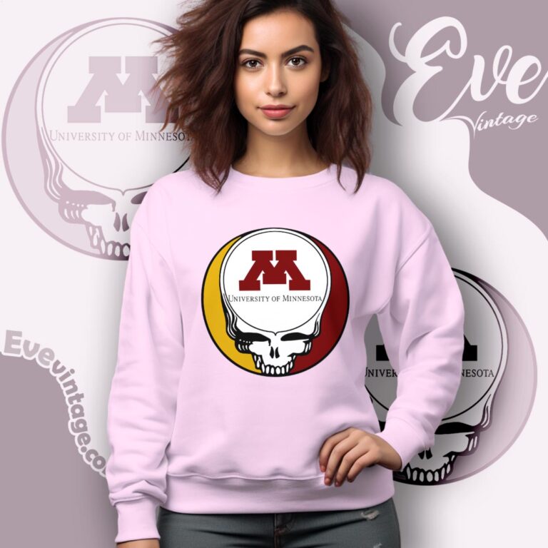 University Of Minnesota Steal Your Face Shirt Umn Grateful Dead Sweatshirt University Of Minnesota Steal Your Face Shirt Umn Grateful Dead Sweatshirt