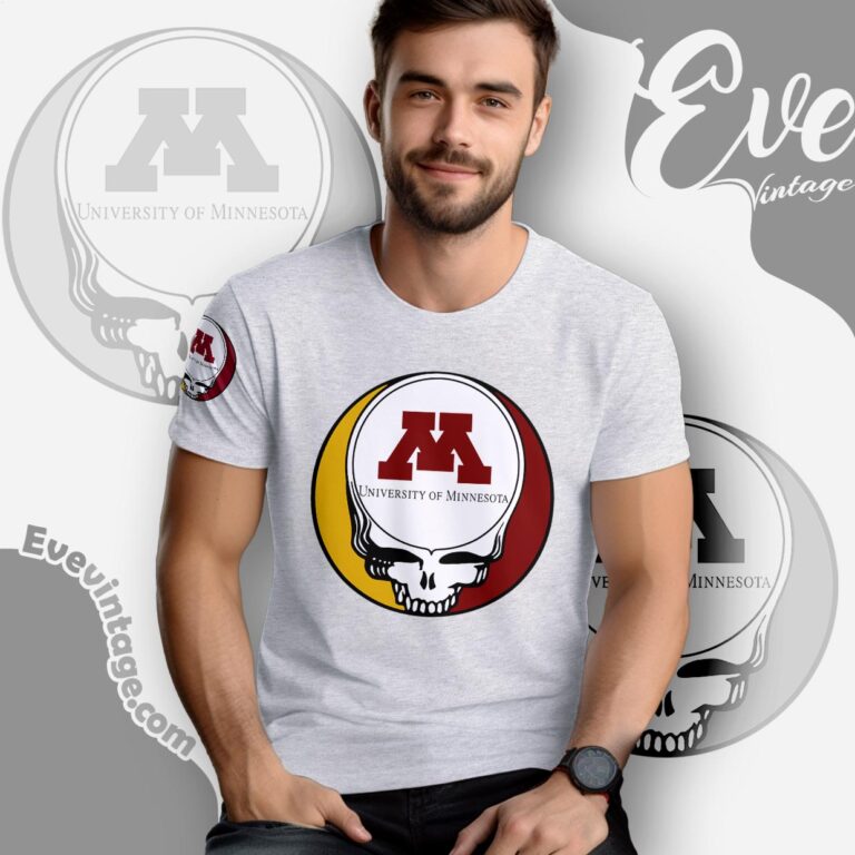 University Of Minnesota Steal Your Face Shirt Umn Grateful Dead T shirt University Of Minnesota Steal Your Face Shirt Umn Grateful Dead T shirt
