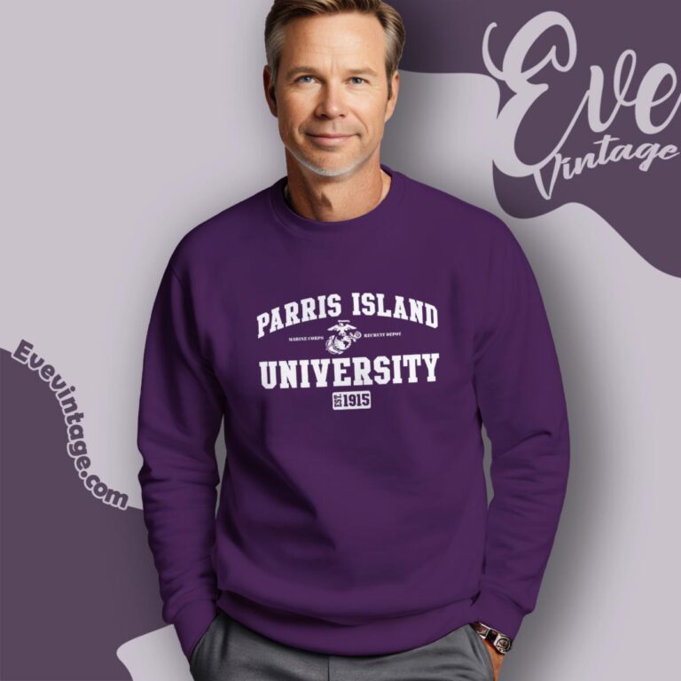 University Of Parris Island Shirt Sweatshirt University Of Parris Island Shirt Sweatshirt