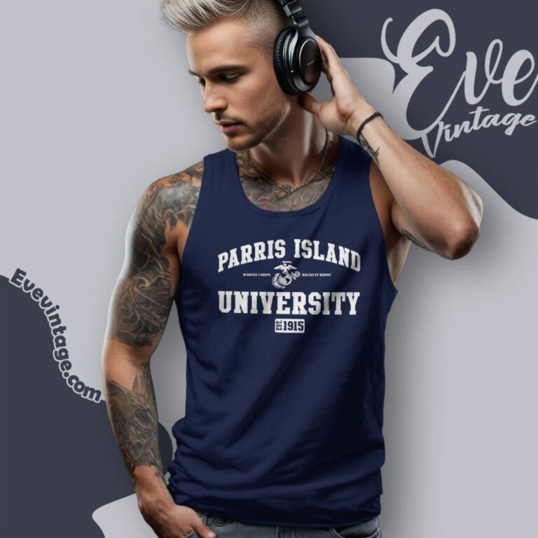 University Of Parris Island Shirt Tank Top Racerback University Of Parris Island Shirt Tank Top Racerback